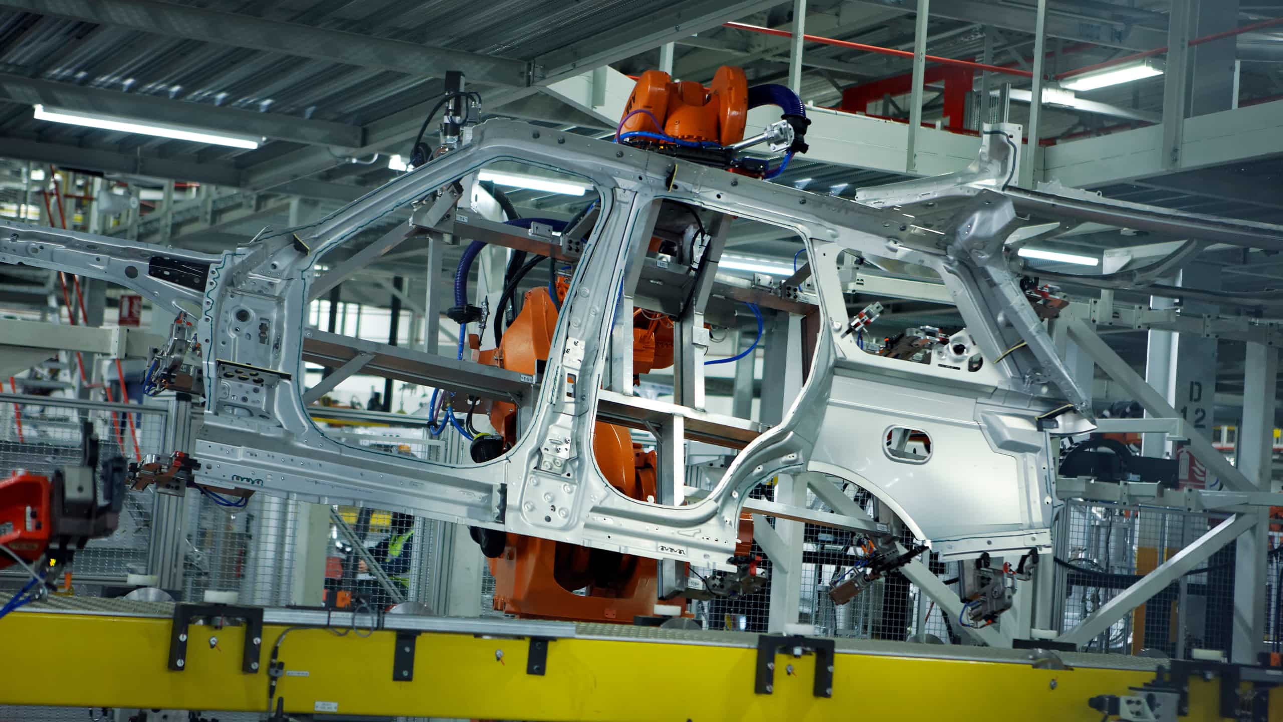 Range Rover manufacturing production unit
